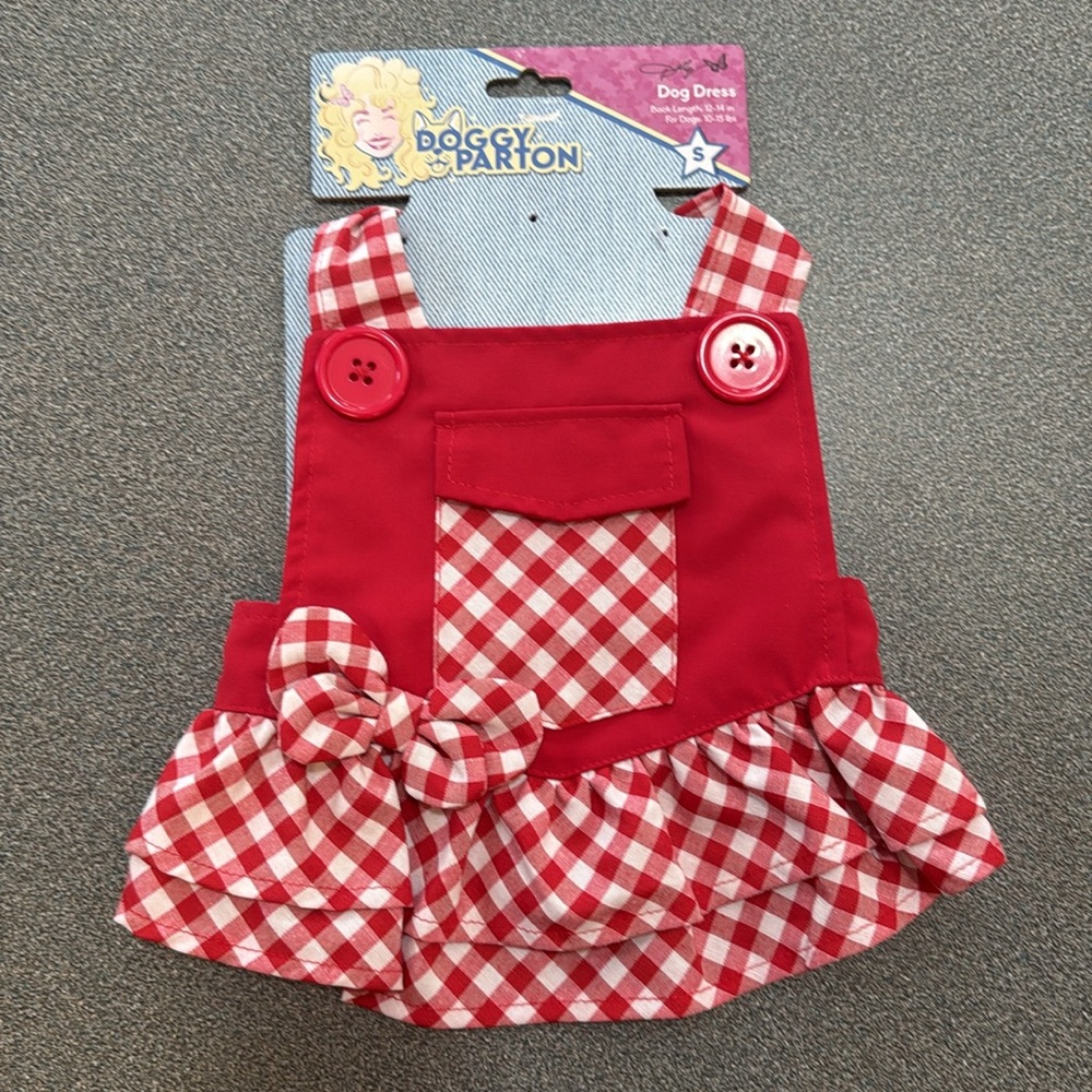 Doggy Parton Dog Dress Small NWT